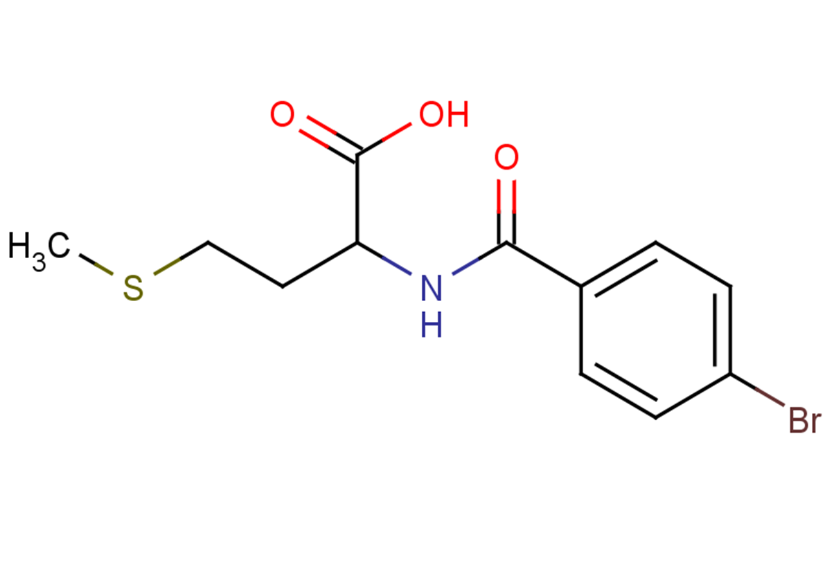 2-[(4-bromophenyl)formamido]-4-(methylsulfanyl)butanoic acid