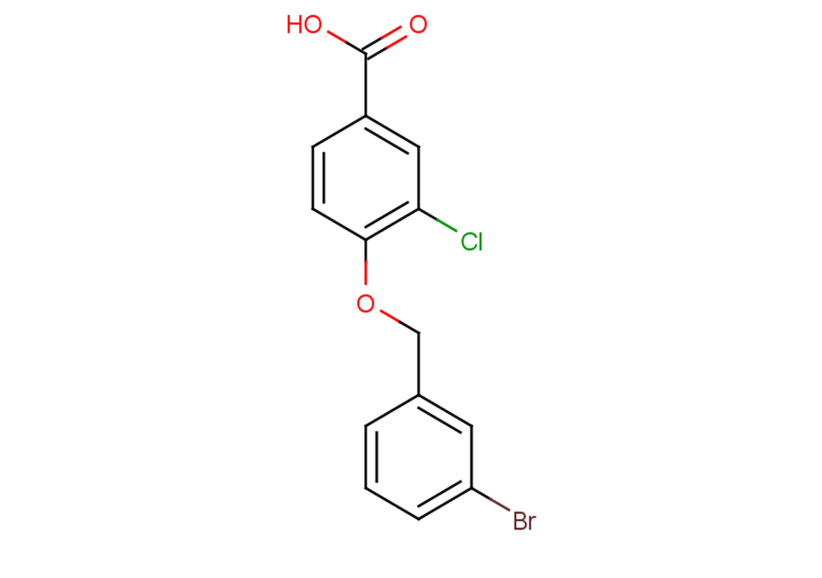 4-[(3-bromophenyl)methoxy]-3-chlorobenzoic acid