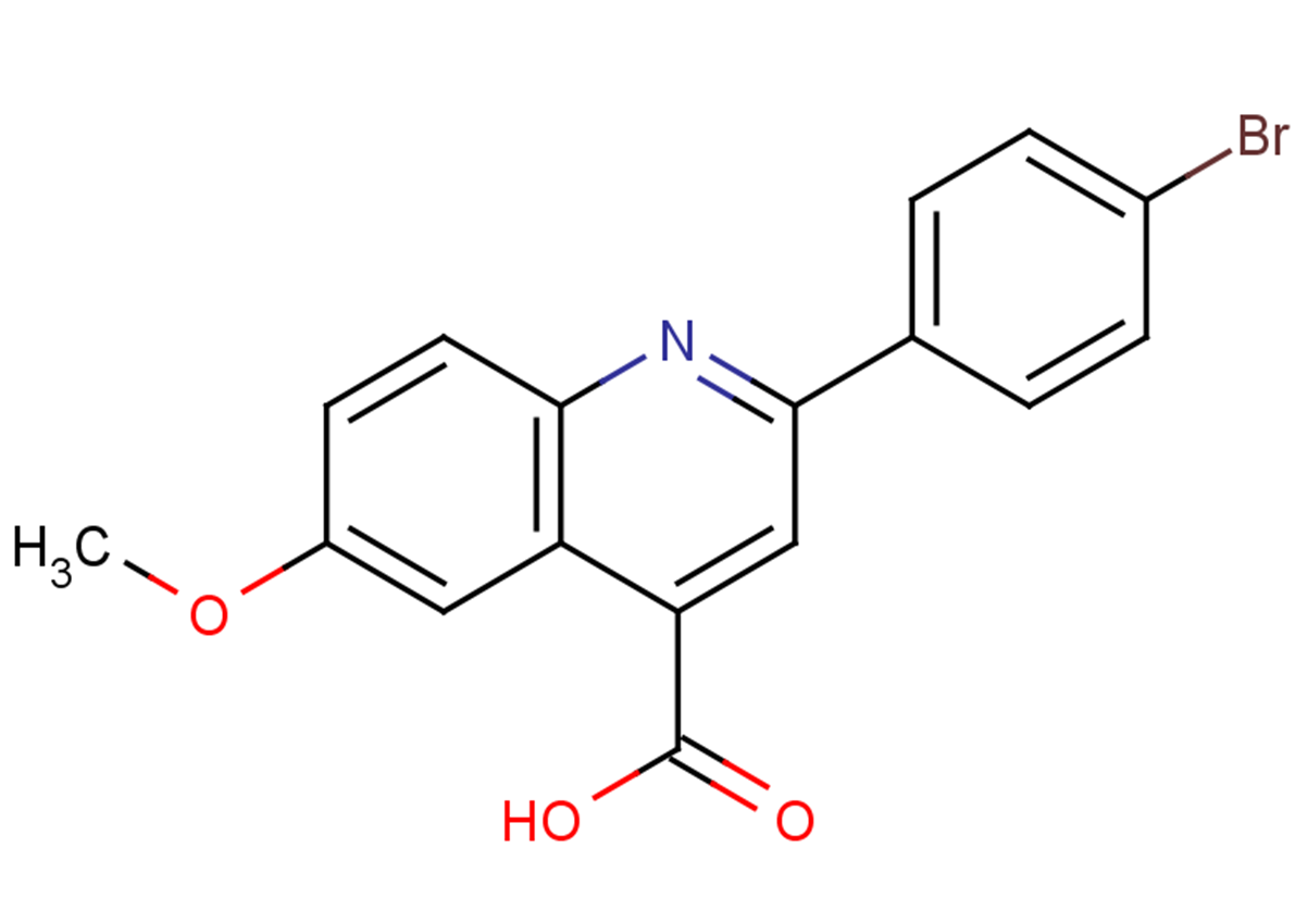 2-(4-bromophenyl)-6-methoxyquinoline-4-carboxylic acid