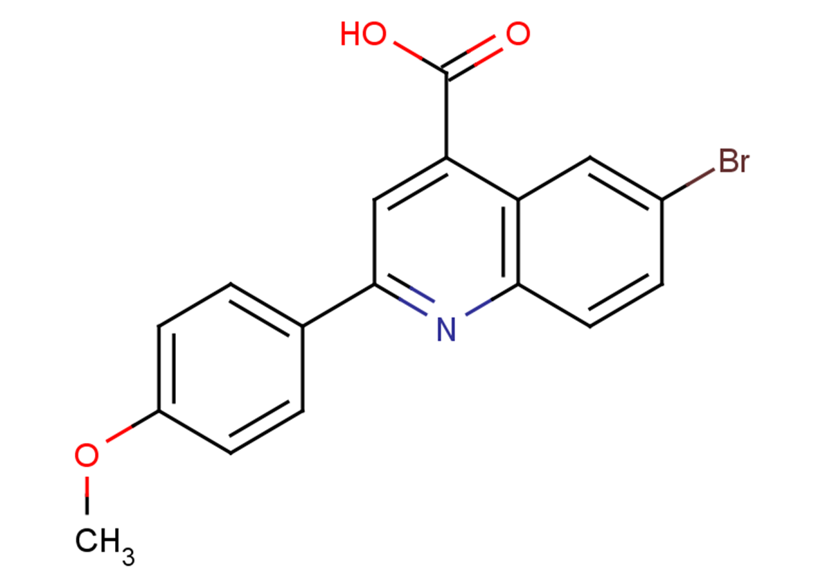 6-bromo-2-(4-methoxyphenyl)quinoline-4-carboxylic acid