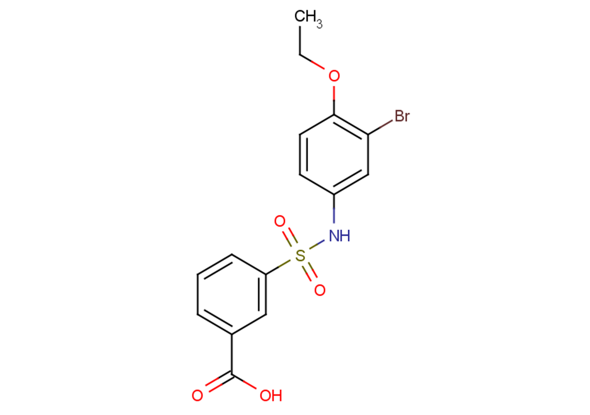 3-[(3-bromo-4-ethoxyphenyl)sulfamoyl]benzoic acid