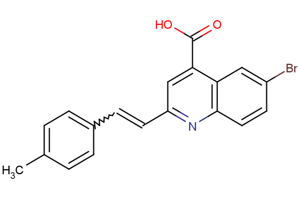 6-bromo-2-[2-(4-methylphenyl)ethenyl]quinoline-4-carboxylic acid