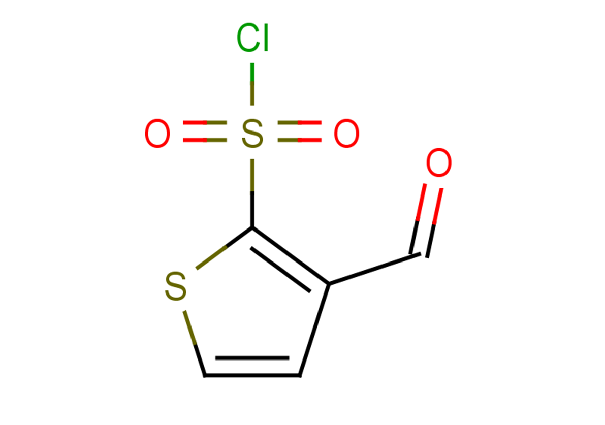 3-formylthiophene-2-sulfonyl chloride