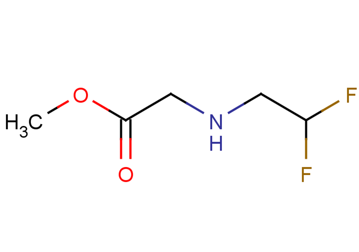 methyl 2-[(2,2-difluoroethyl)amino]acetate