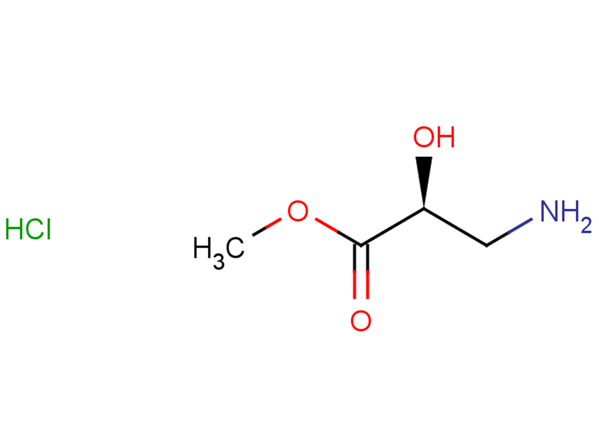 methyl (2S)-3-amino-2-hydroxypropanoate hydrochloride
