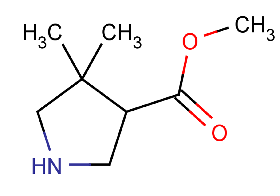 methyl 4,4-dimethylpyrrolidine-3-carboxylate