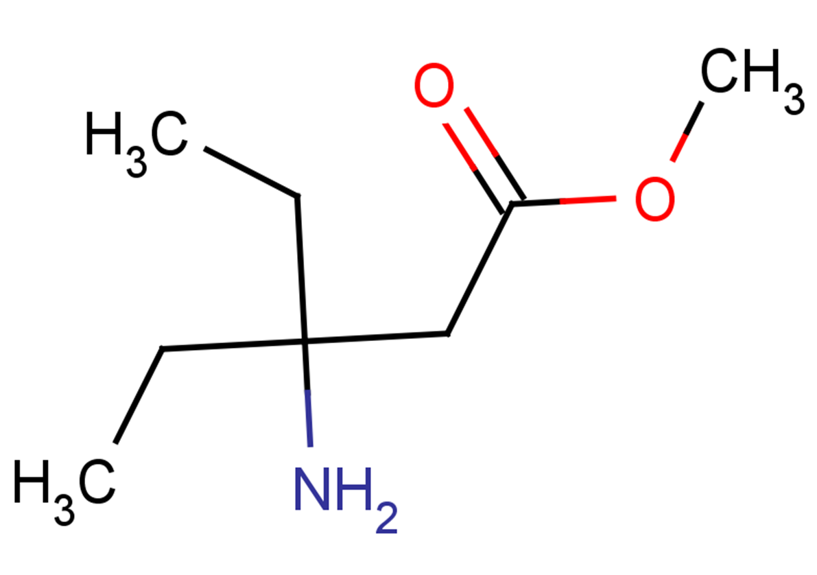 methyl 3-amino-3-ethylpentanoate