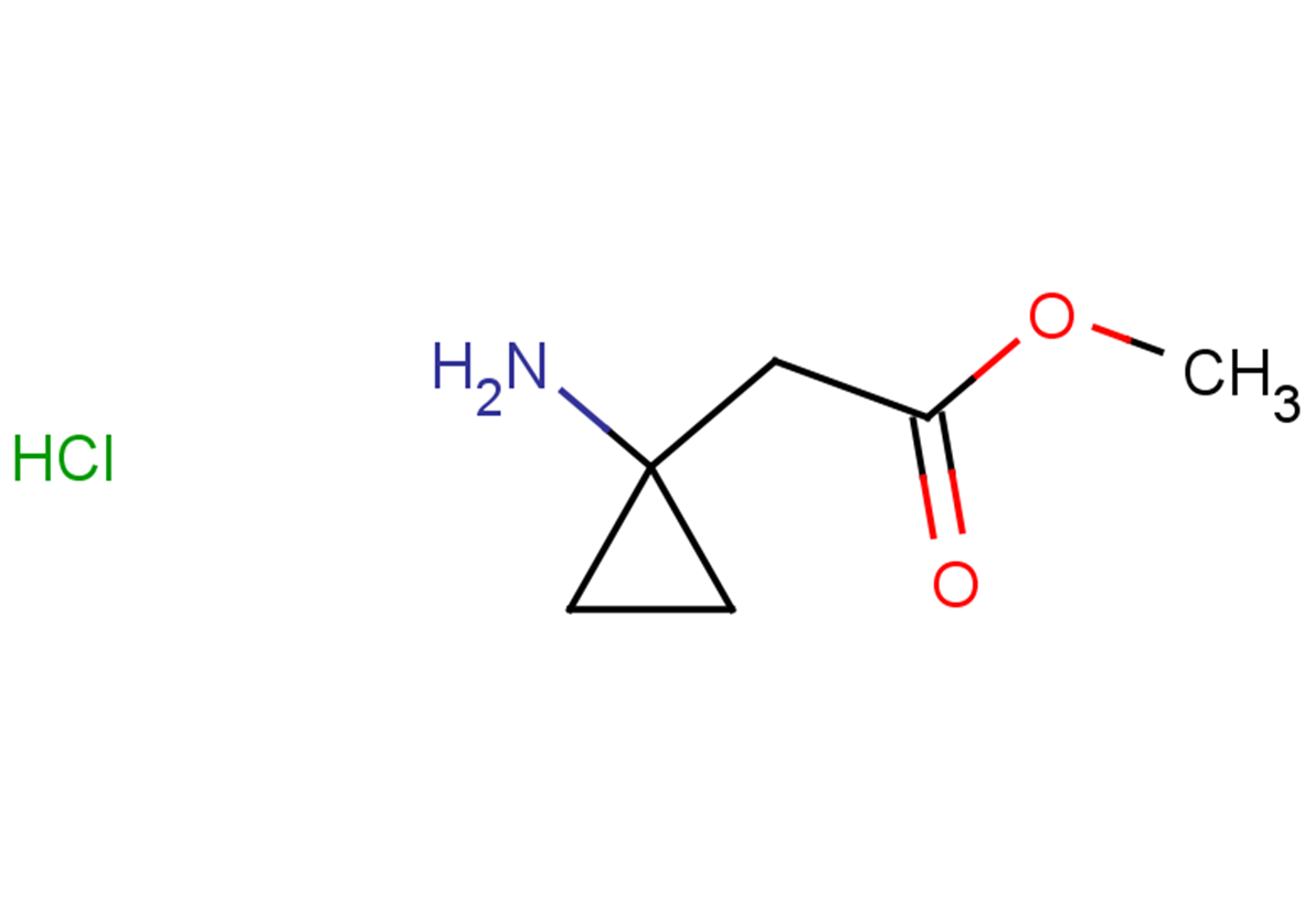 methyl 2-(1-aminocyclopropyl)acetate hydrochloride