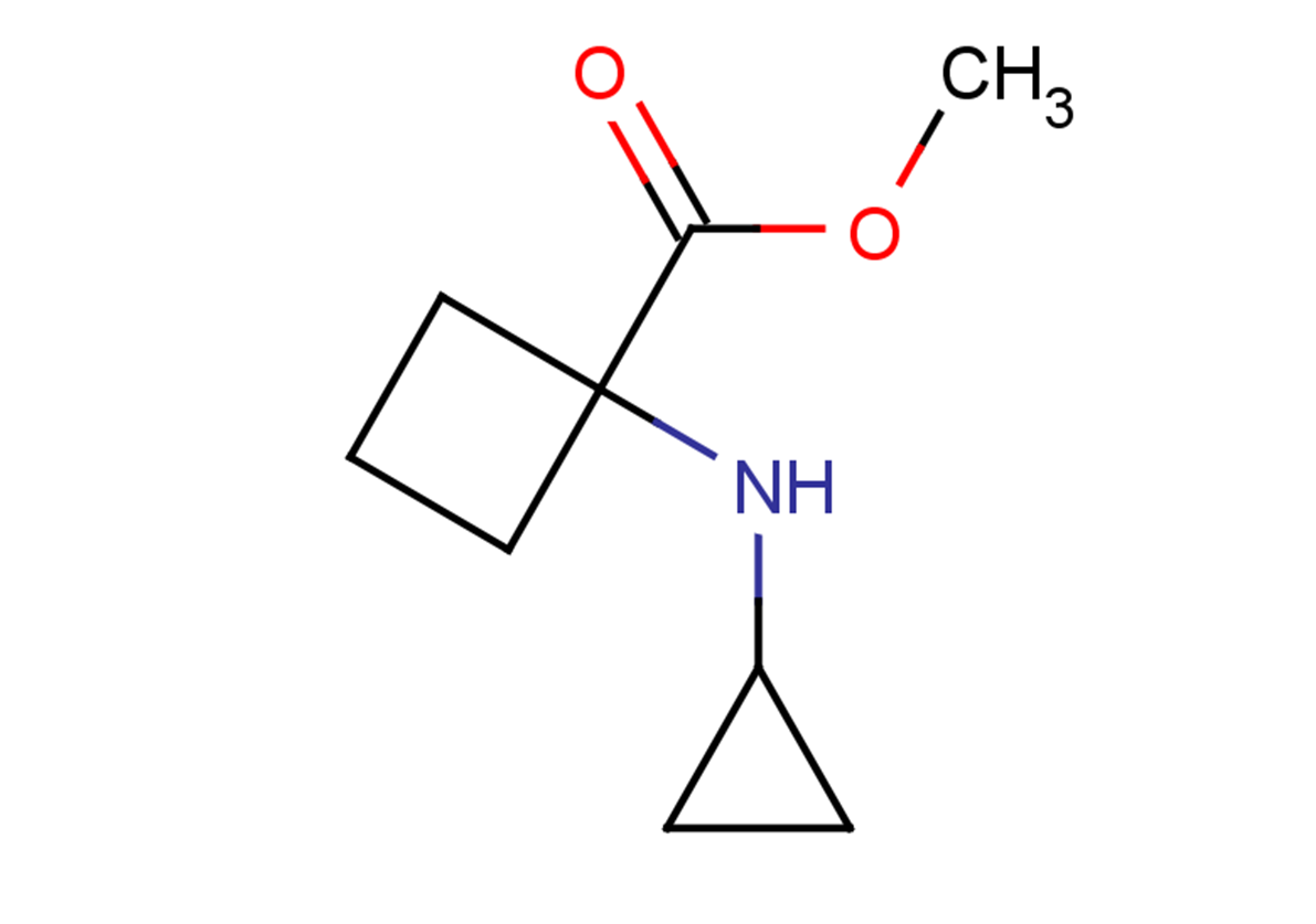 methyl 1-(cyclopropylamino)cyclobutane-1-carboxylate