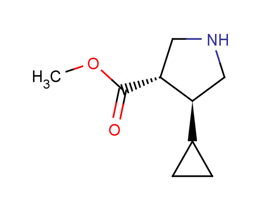 methyl (3S,4S)-4-cyclopropylpyrrolidine-3-carboxylate