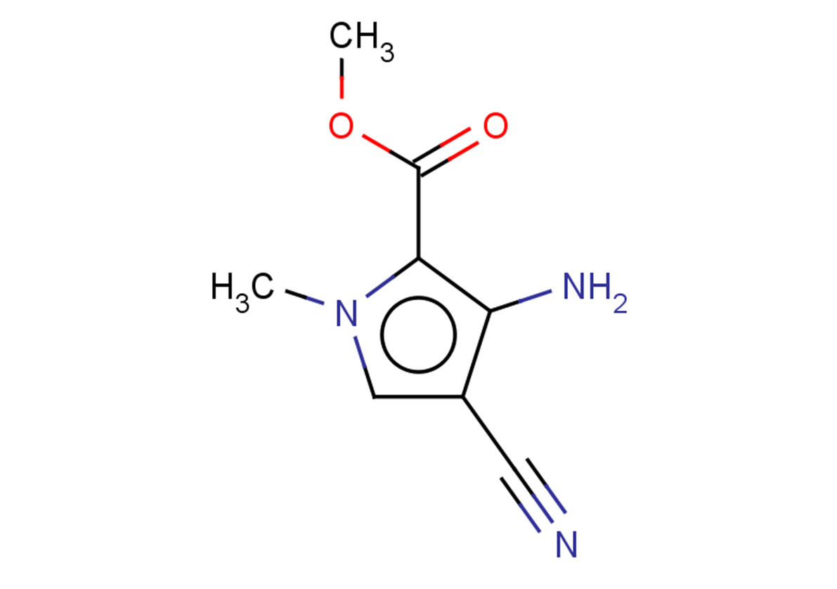 methyl 3-amino-4-cyano-1-methyl-1H-pyrrole-2-carboxylate