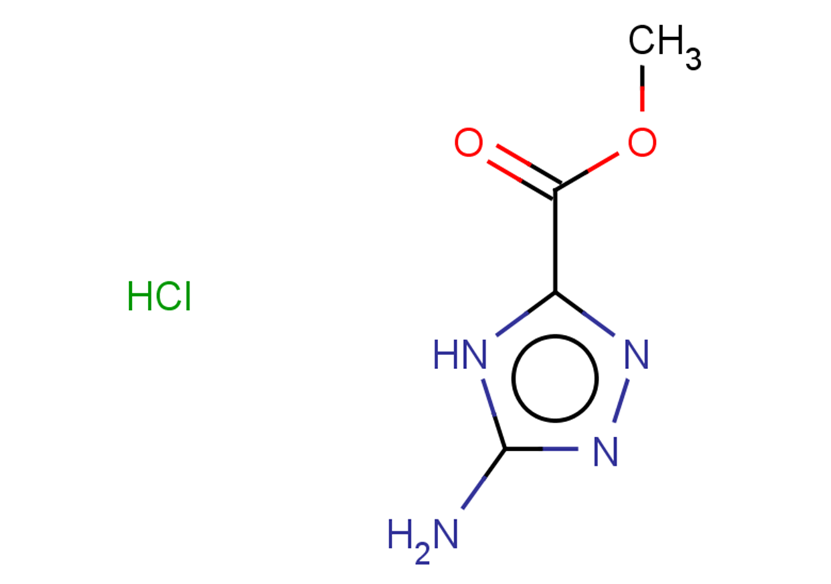 methyl 5-amino-4H-1,2,4-triazole-3-carboxylate hydrochloride