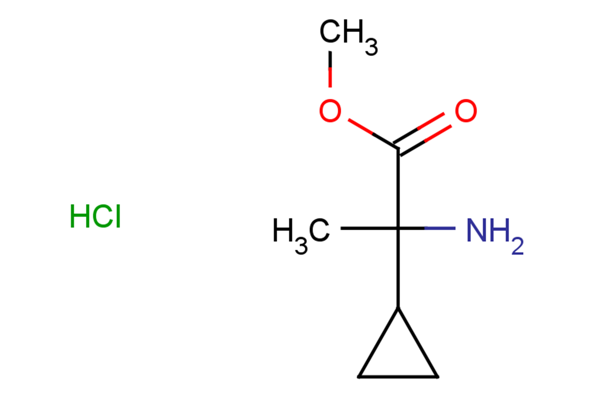 methyl 2-amino-2-cyclopropylpropanoate hydrochloride