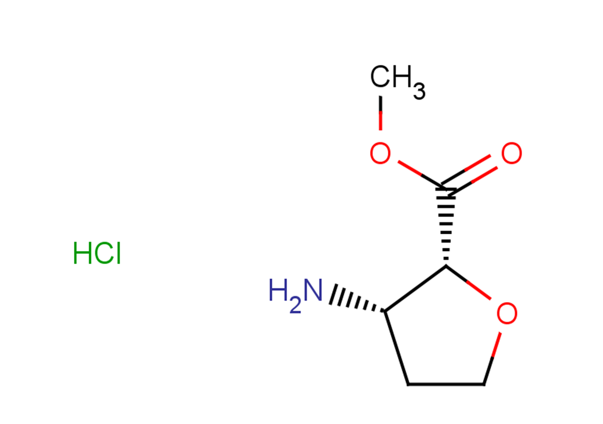 methyl (2R,3S)-3-aminooxolane-2-carboxylate hydrochloride