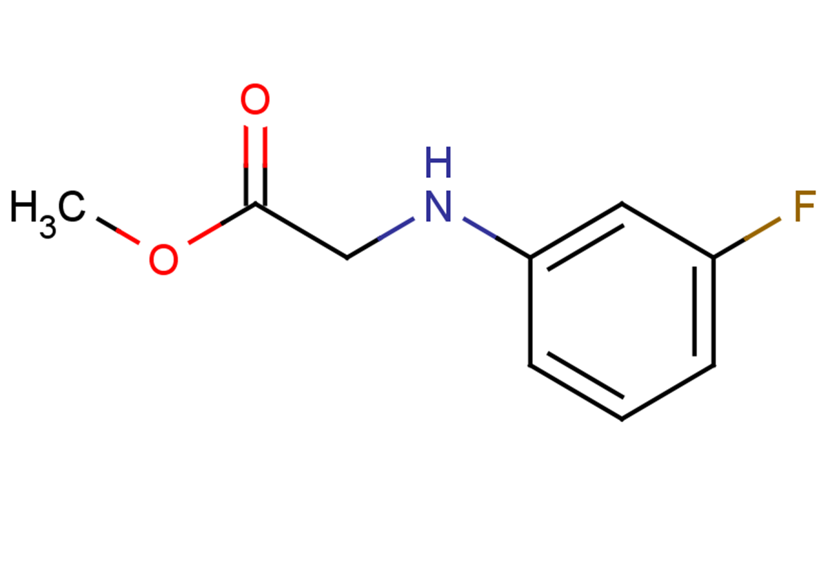methyl 2-[(3-fluorophenyl)amino]acetate