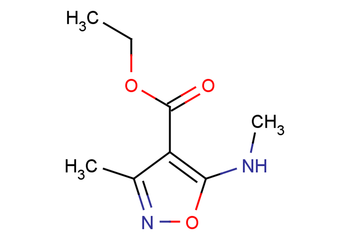 ethyl 3-methyl-5-(methylamino)-1,2-oxazole-4-carboxylate