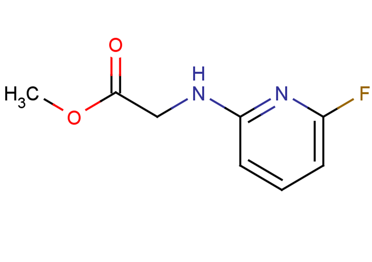 methyl 2-[(6-fluoropyridin-2-yl)amino]acetate