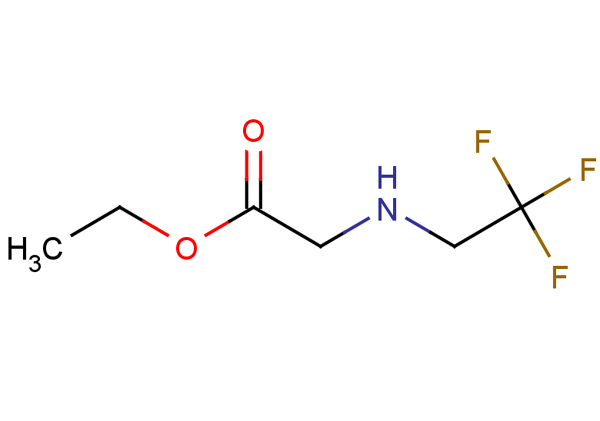 ethyl 2-[(2,2,2-trifluoroethyl)amino]acetate