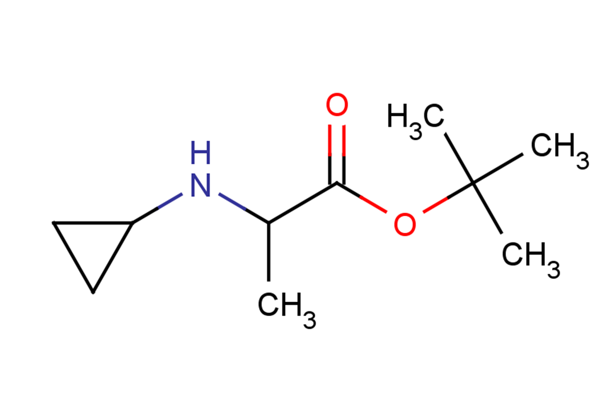 tert-butyl 2-(cyclopropylamino)propanoate