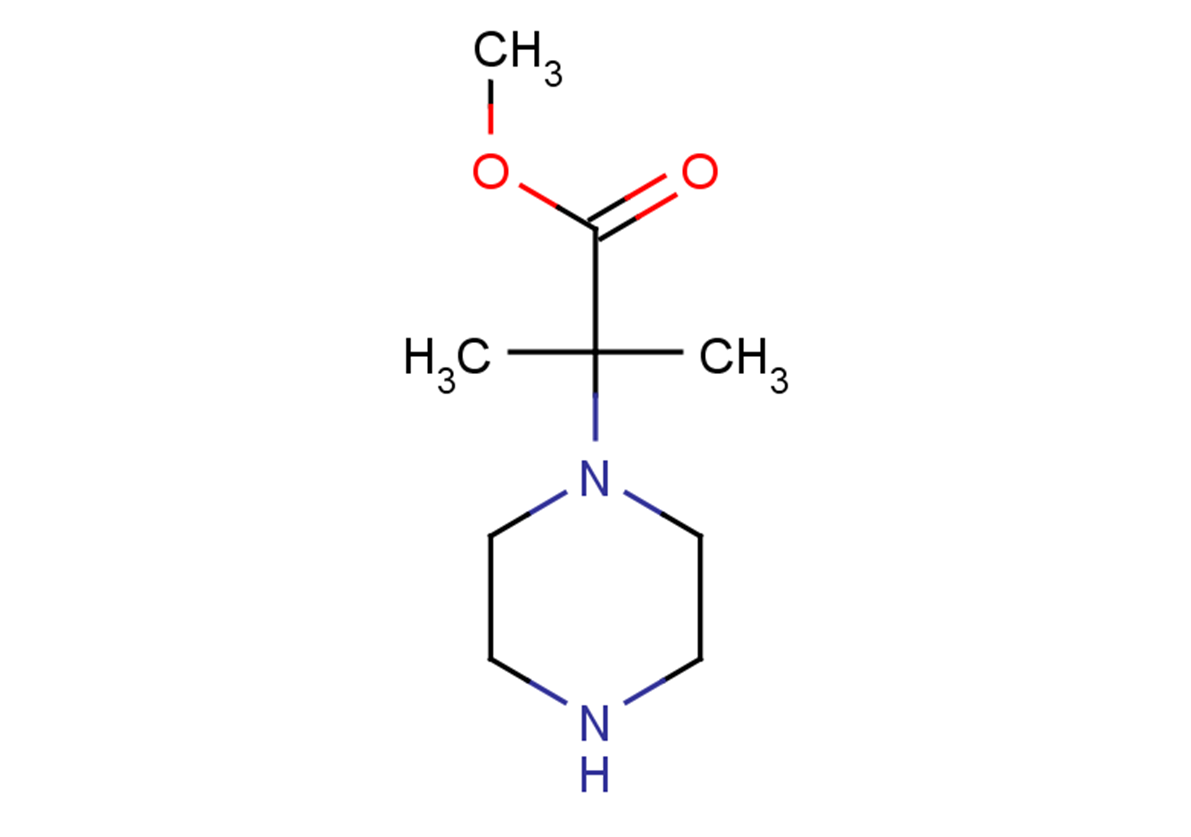 methyl 2-methyl-2-(piperazin-1-yl)propanoate