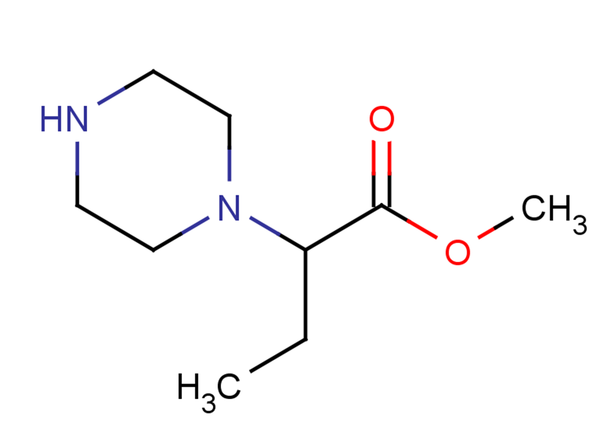 methyl 2-(piperazin-1-yl)butanoate