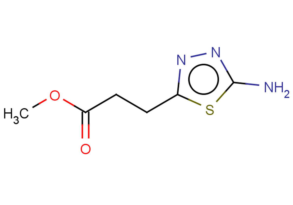 methyl 3-(5-amino-1,3,4-thiadiazol-2-yl)propanoate
