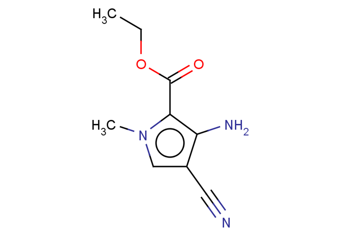 ethyl 3-amino-4-cyano-1-methyl-1H-pyrrole-2-carboxylate