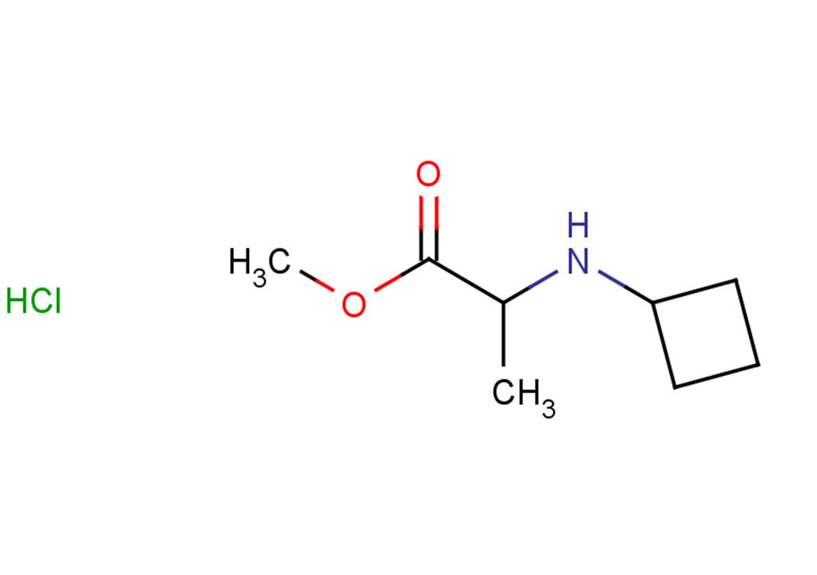 methyl 2-(cyclobutylamino)propanoate hydrochloride