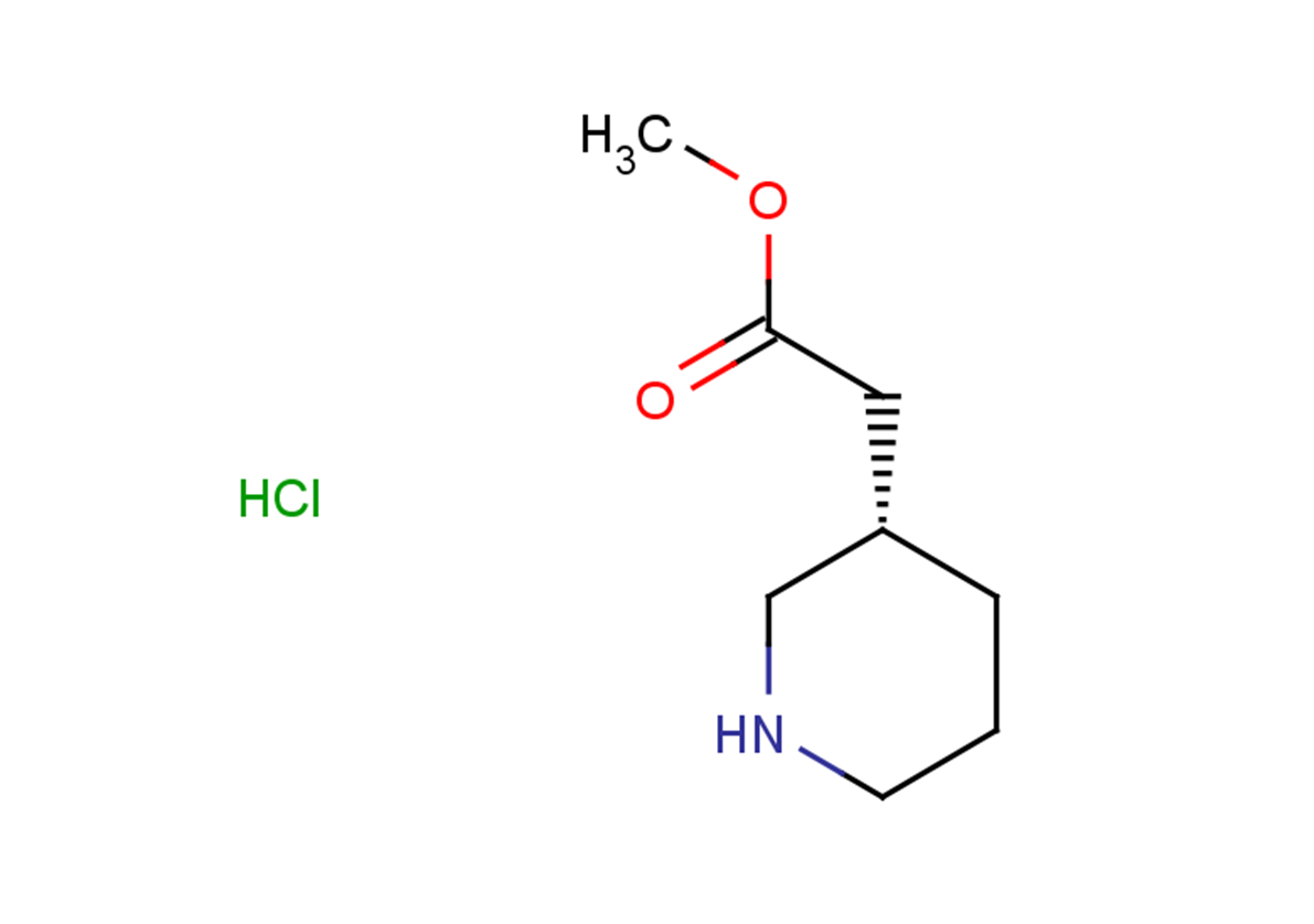 methyl 2-[(3S)-piperidin-3-yl]acetate hydrochloride
