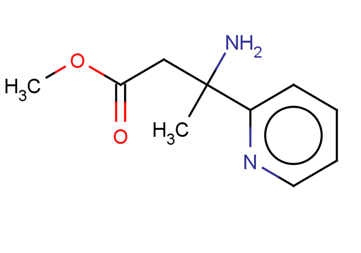 methyl 3-amino-3-(pyridin-2-yl)butanoate