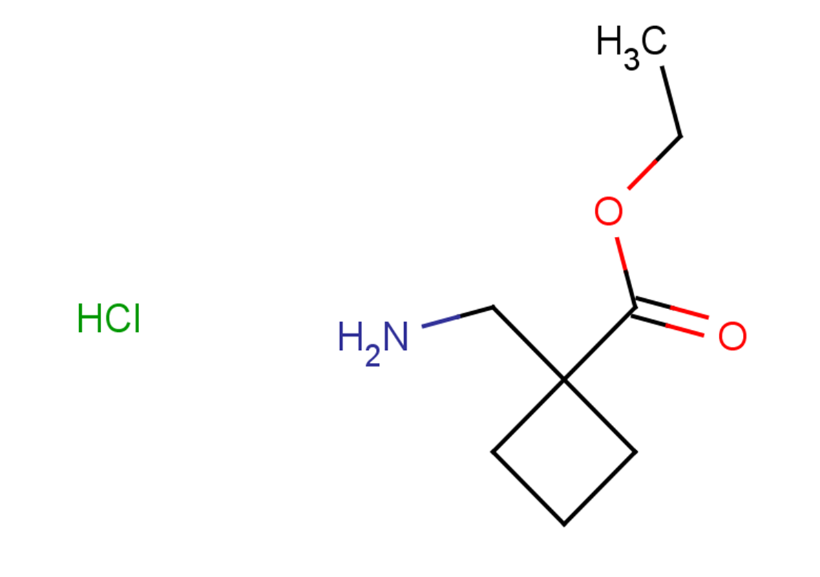 ethyl 1-(aminomethyl)cyclobutane-1-carboxylate hydrochloride