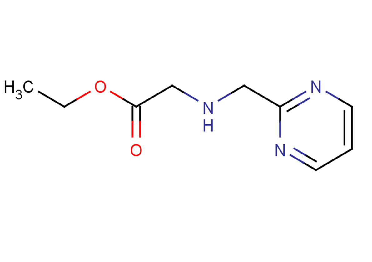 ethyl 2-[(pyrimidin-2-ylmethyl)amino]acetate