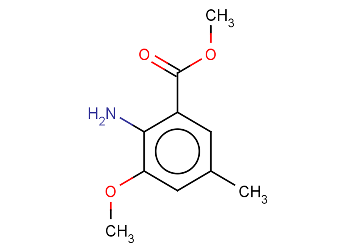methyl 2-amino-3-methoxy-5-methylbenzoate