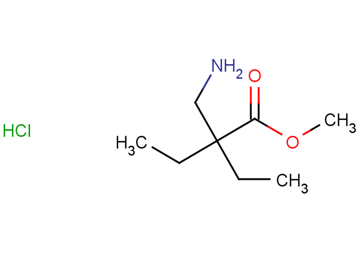 methyl 2-(aminomethyl)-2-ethylbutanoate hydrochloride