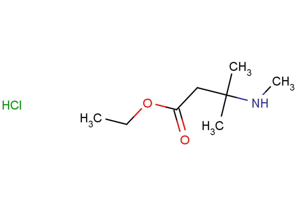 ethyl 3-methyl-3-(methylamino)butanoate hydrochloride