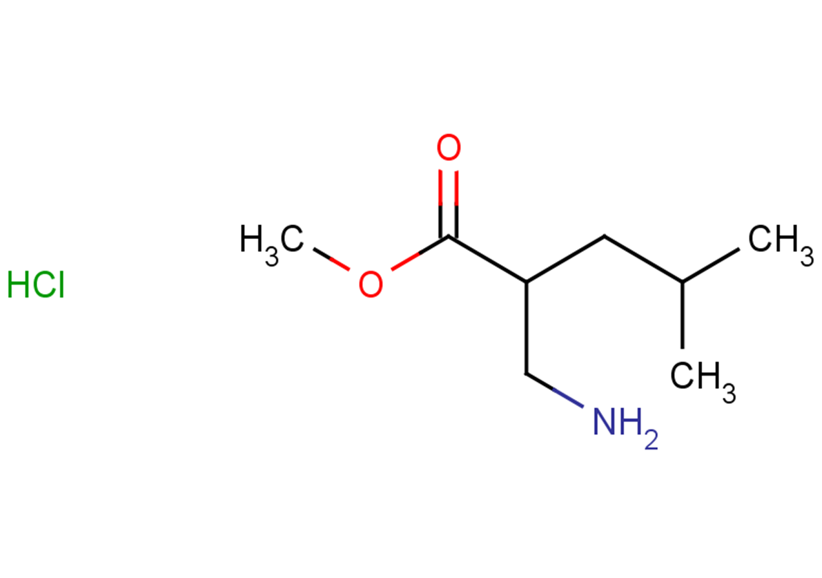 methyl 2-(aminomethyl)-4-methylpentanoate hydrochloride