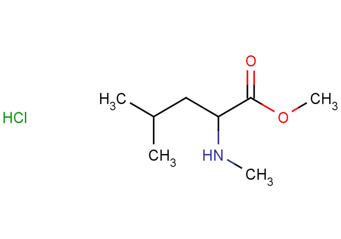 methyl 4-methyl-2-(methylamino)pentanoate hydrochloride