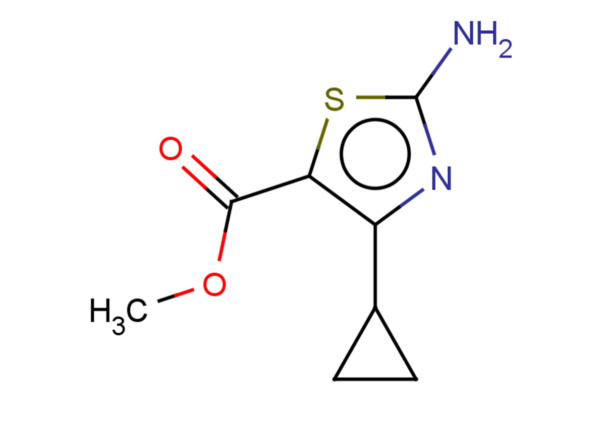 methyl 2-amino-4-cyclopropyl-1,3-thiazole-5-carboxylate