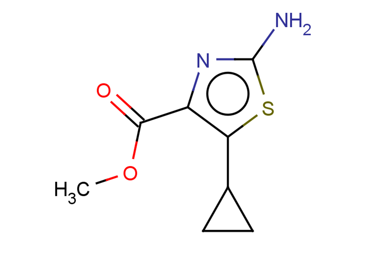methyl 2-amino-5-cyclopropyl-1,3-thiazole-4-carboxylate