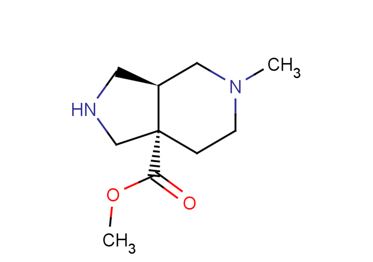 methyl (3aS,7aS)-5-methyl-octahydro-1H-pyrrolo[3,4-c]pyridine-7a-carboxylate
