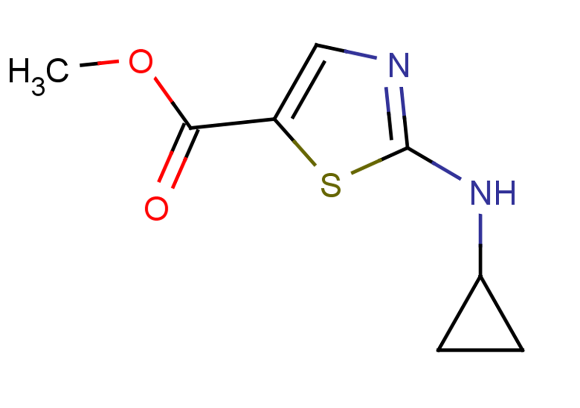 methyl 2-(cyclopropylamino)-1,3-thiazole-5-carboxylate