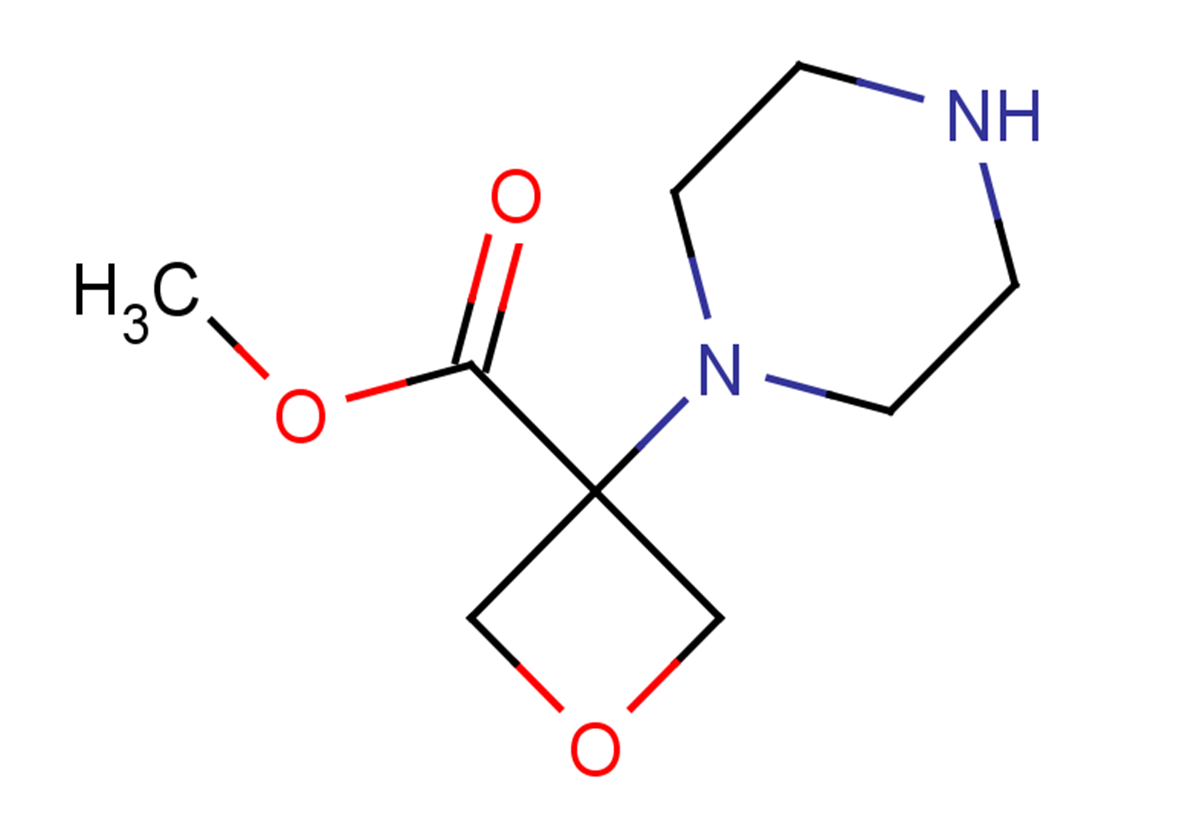 methyl 3-(piperazin-1-yl)oxetane-3-carboxylate