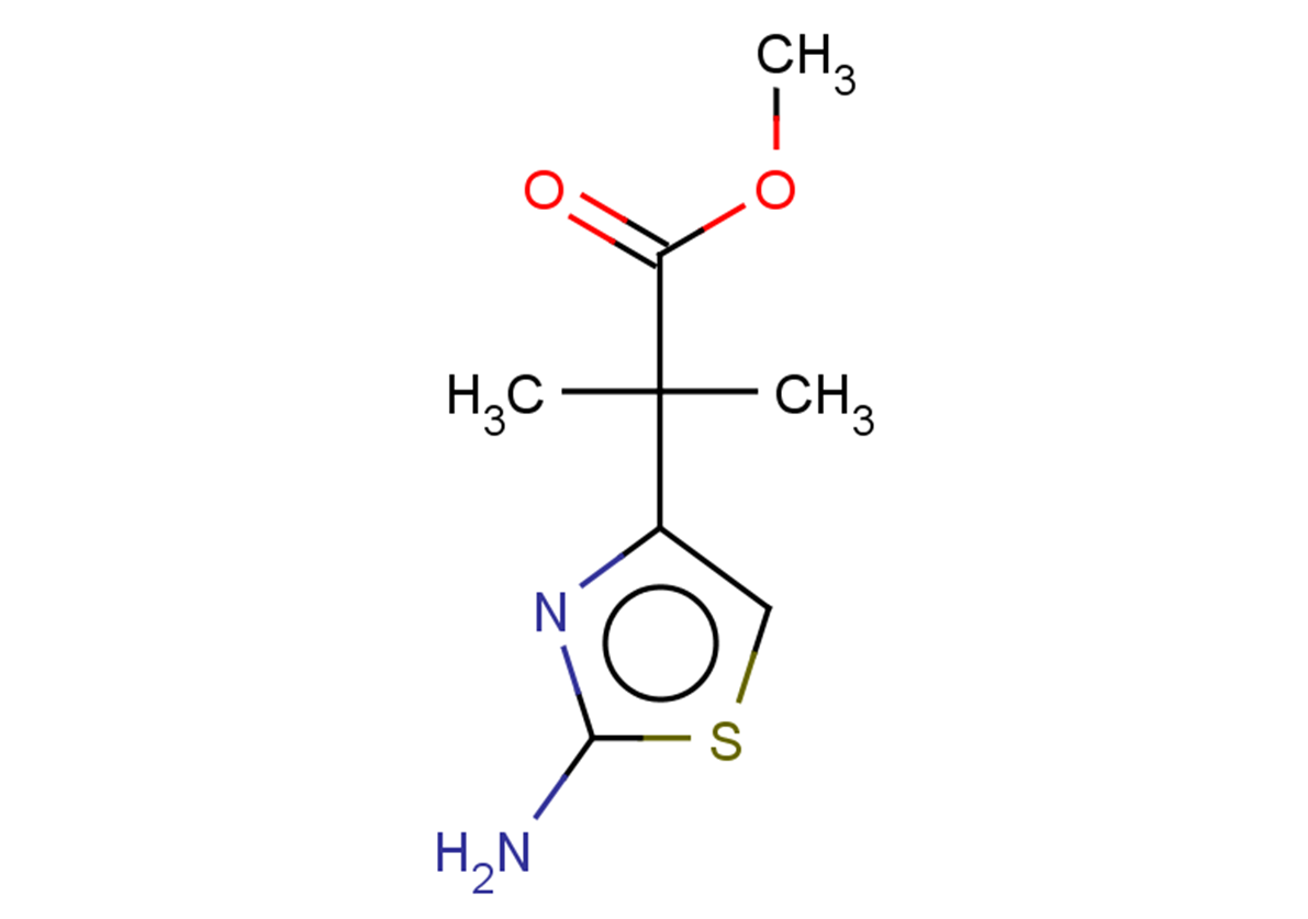 methyl 2-(2-amino-1,3-thiazol-4-yl)-2-methylpropanoate