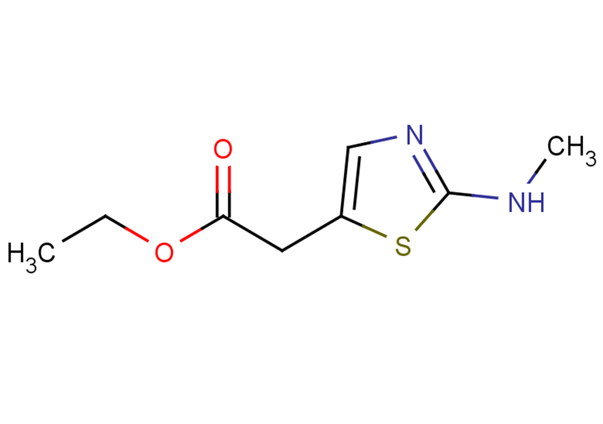 ethyl 2-[2-(methylamino)-1,3-thiazol-5-yl]acetate