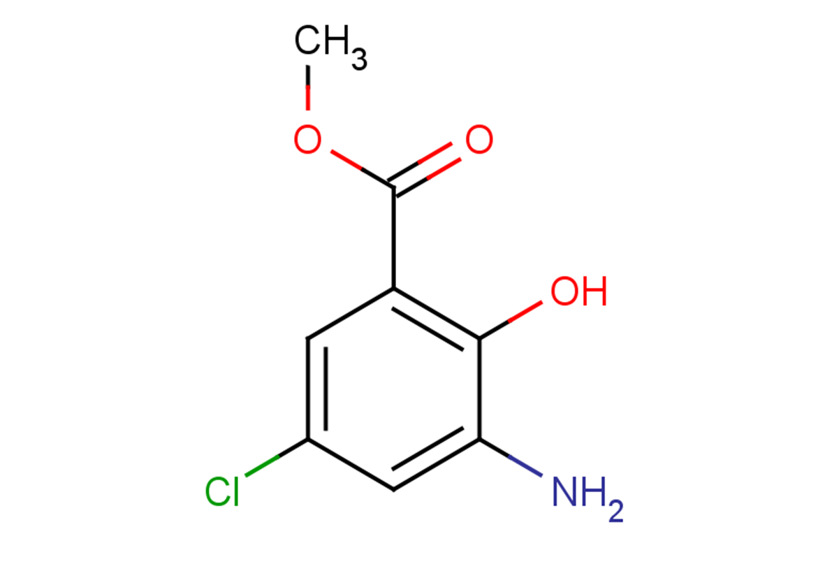methyl 3-amino-5-chloro-2-hydroxybenzoate