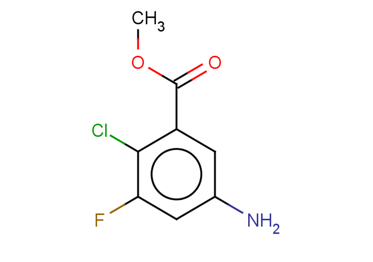 methyl 5-amino-2-chloro-3-fluorobenzoate