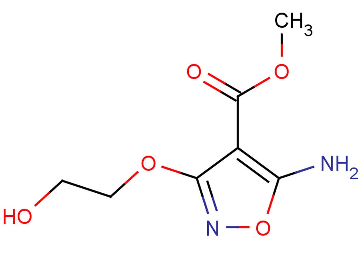 methyl 5-amino-3-(2-hydroxyethoxy)-1,2-oxazole-4-carboxylate