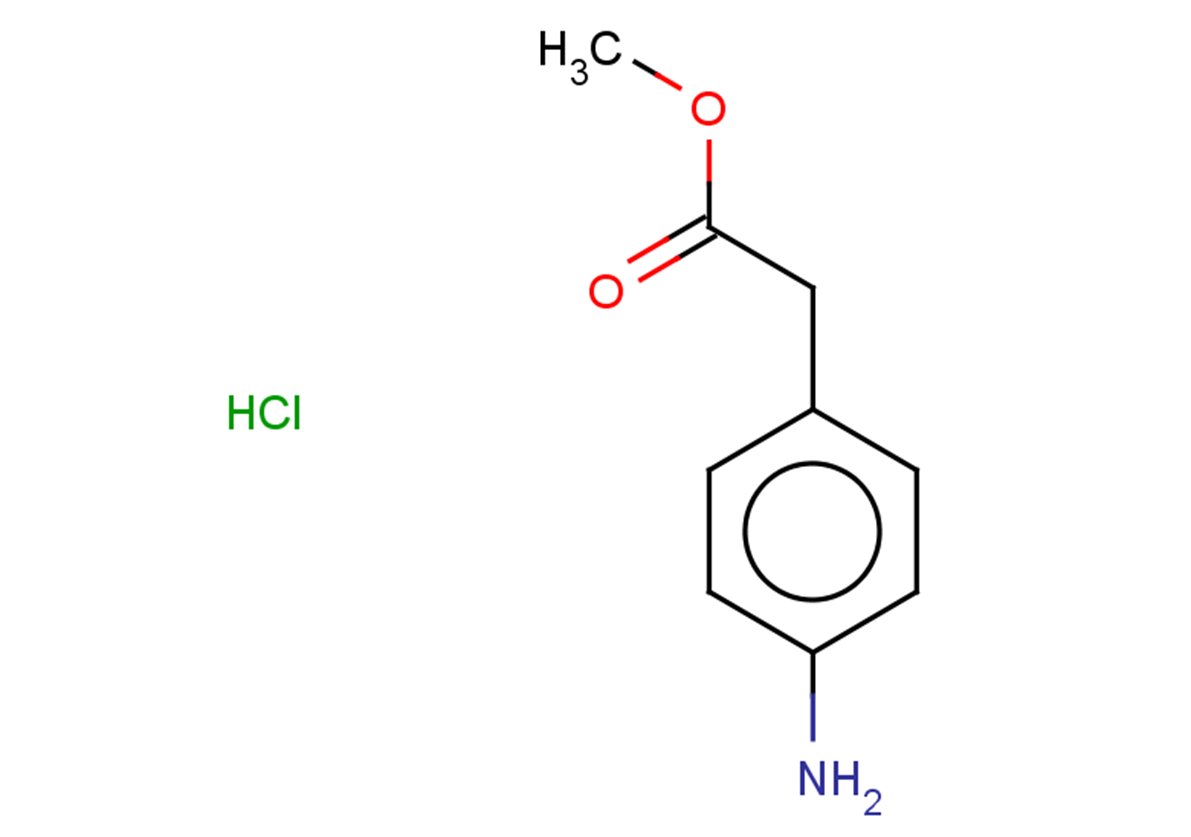 methyl 2-(4-aminophenyl)acetate hydrochloride