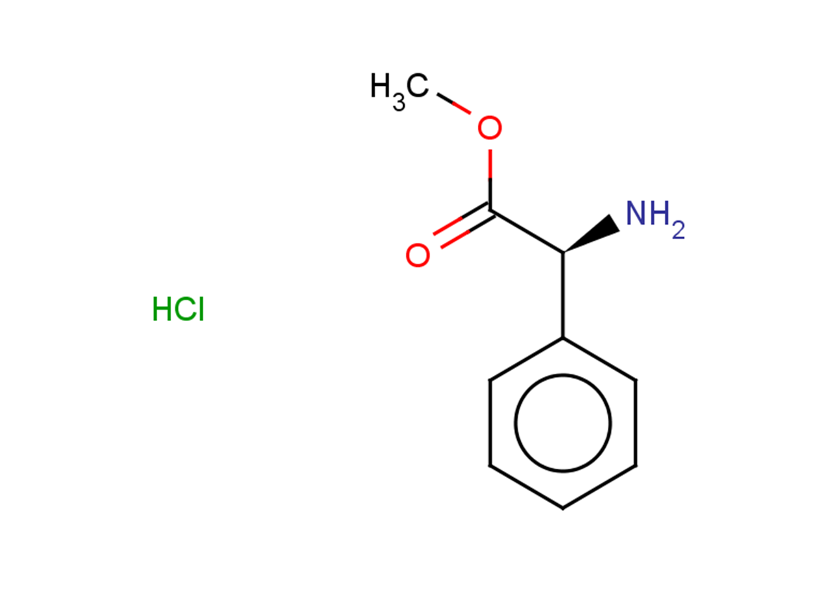 methyl (2S)-2-amino-2-phenylacetate hydrochloride