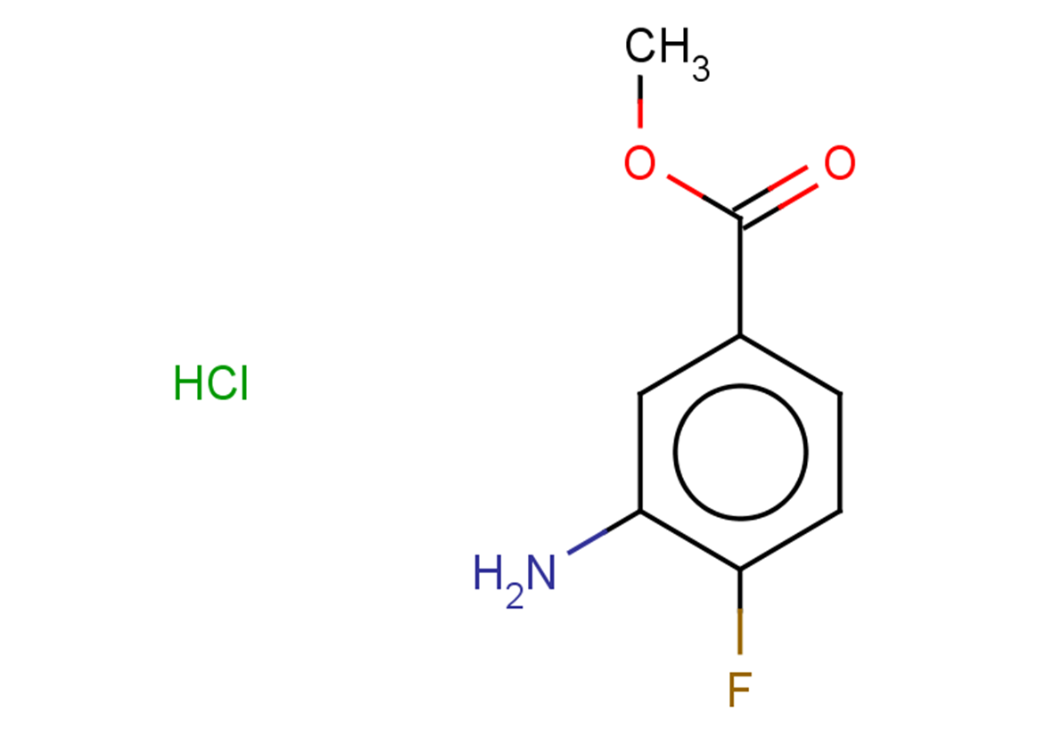 methyl 3-amino-4-fluorobenzoate hydrochloride